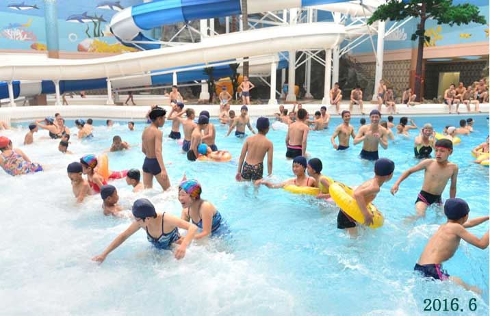 2-인민의 문화정서생활기지-문수물놀이장